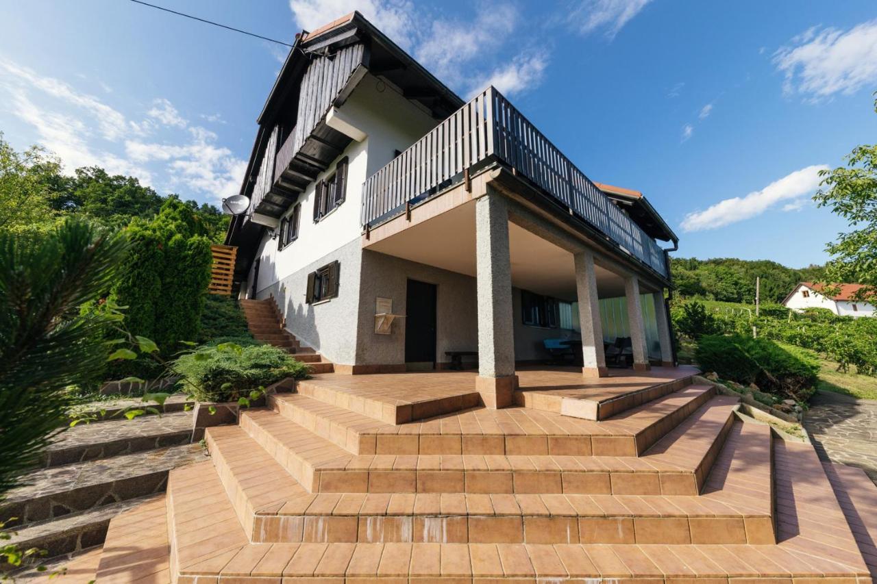 Cosy Hill Home Rucman With A Breathtaking View Zgornja Pohanca Buitenkant foto