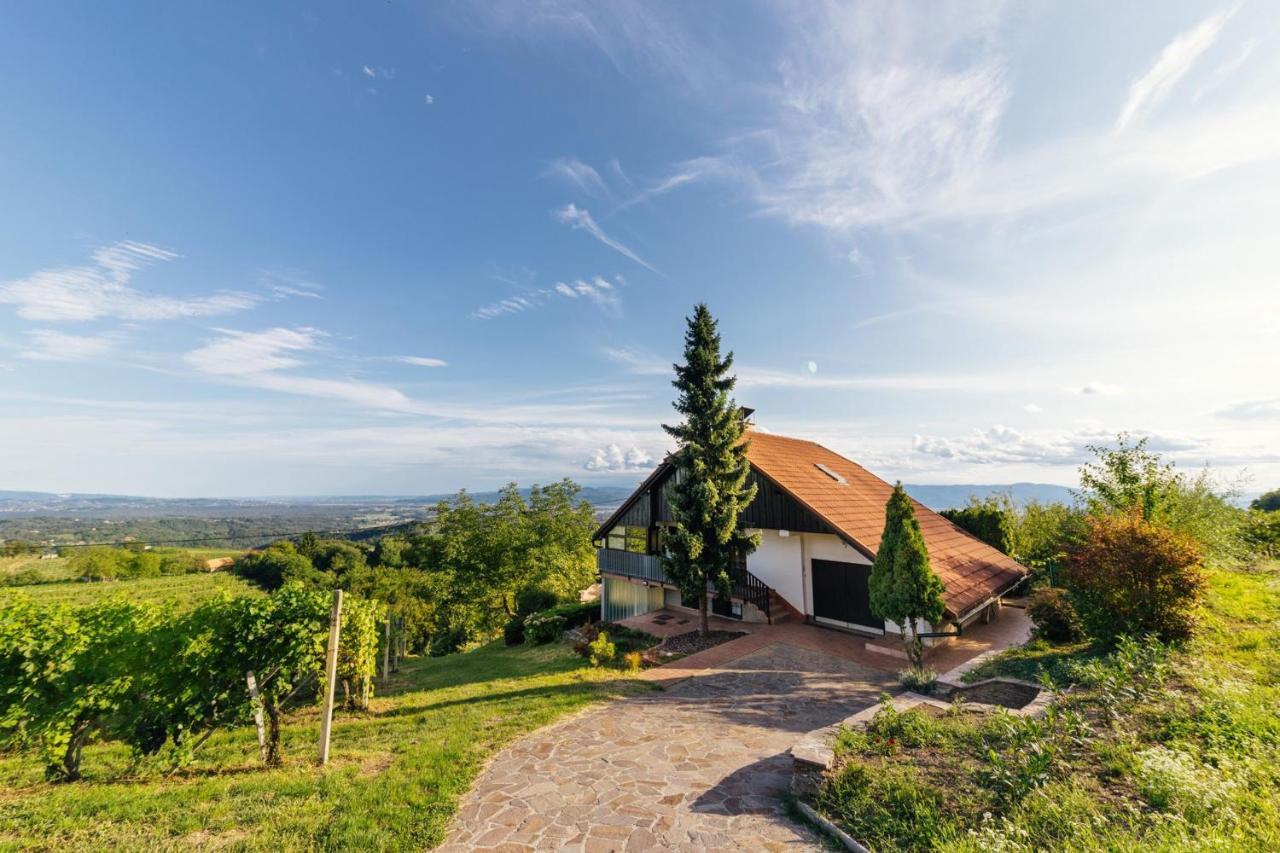 Cosy Hill Home Rucman With A Breathtaking View Zgornja Pohanca Buitenkant foto